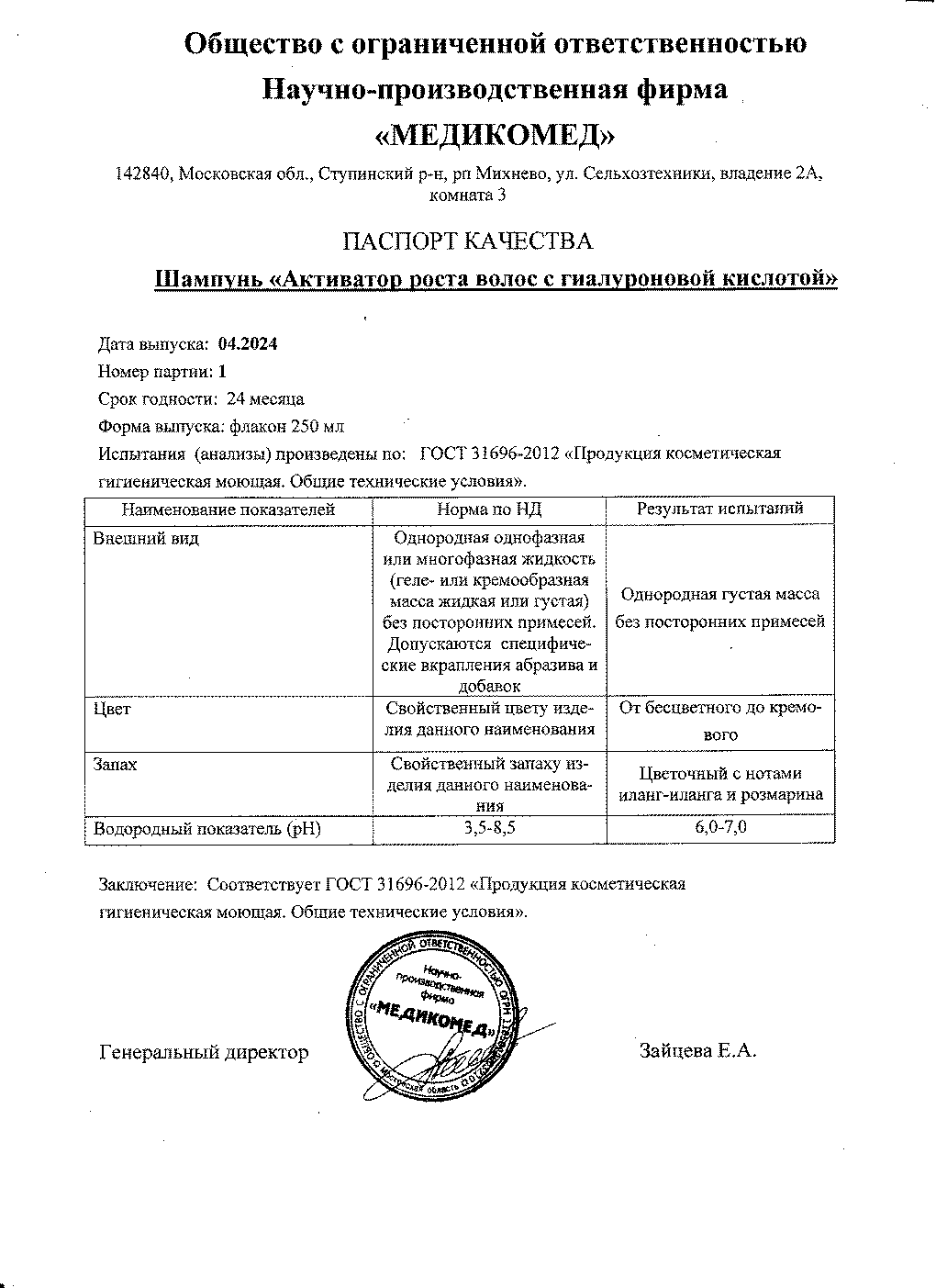 Паспорт №042024